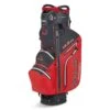 Aqua Sport 3 W/P Cart Bag Red - Black -Callaway Sale Store BM21A0302006 L