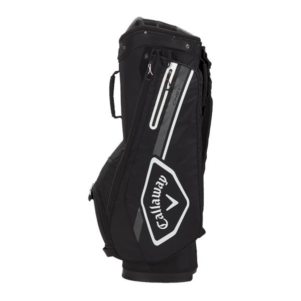 Callaway Chev Dry 14 Cart Bag Black White Charcoal 7 Callaway Chev Dry 14 Cart Bag Black White Charcoal - Image 5