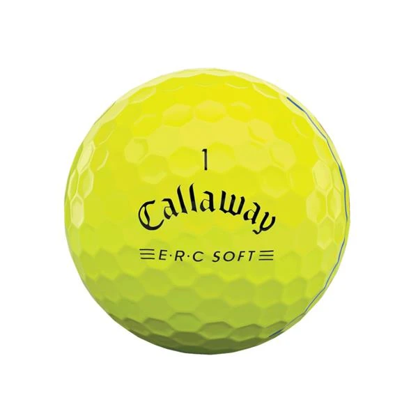 Callaway ERC Soft 21 Triple Track Golf Ball Dozen Yellow 4 Callaway ERC Soft 21 Triple Track Golf Ball Dozen Yellow - Image 2