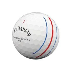 Callaway Chromesoft X LS Triple Track Golf Ball White -Callaway Sale Store CA21D0107001 3 L