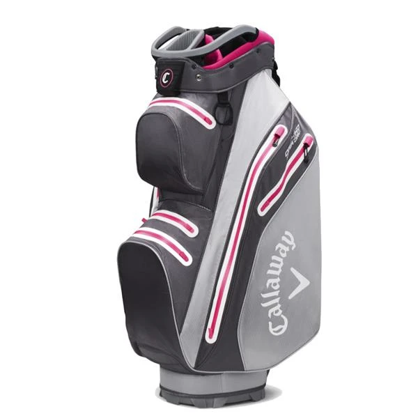 Callaway Org 14 HD Cart Bag Charcoal Silver Pink 3 Callaway Org 14 HD Cart Bag Charcoal Silver Pink