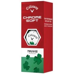 Callaway Chrome Soft Truvis Shamrock Doz Balls White -Callaway Sale Store CA22D0111002 2 L