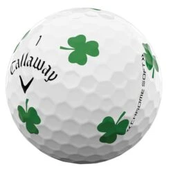 Callaway Chrome Soft Truvis Shamrock Doz Balls White -Callaway Sale Store CA22D0111002 3 L