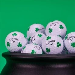 Callaway Chrome Soft Truvis Shamrock Doz Balls White -Callaway Sale Store CA22D0111002 4 L