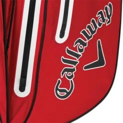 Callaway Hyper Dry 15 Cart Bag Red - White 7 Callaway Hyper Dry 15 Cart Bag Red - White -Callaway Sale Store CA9A0309001 3 L
