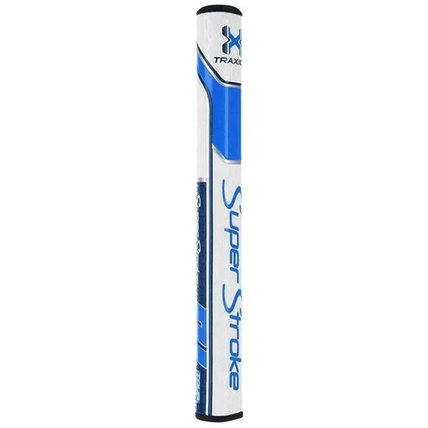 Traxion Tour 3.0 Grip White - Blue 3 Traxion Tour 3.0 Grip White - Blue