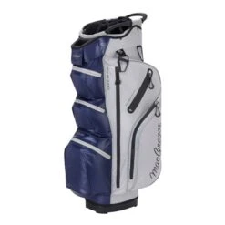 MacGregor Mactec Water Repellent 10" Cart Bag Silver Navy