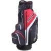 MacGregor 15-Series Water Resistant 10" Cart Bag Black Red -Callaway Sale Store MACBAG149004 L