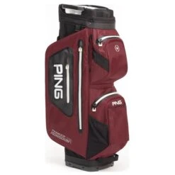 Ping Pioneer Monsoon 201 Cart Bag Mulberry Black