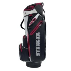 Rain Dry Waterproof Cart Bag Black White Red