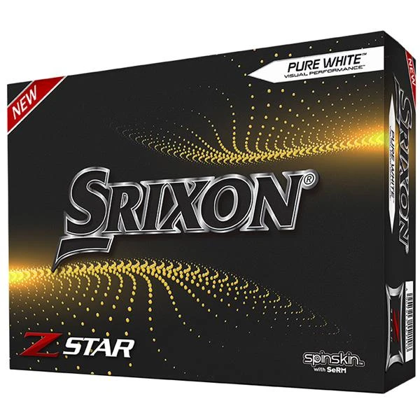 Srixon Z-Star Golf Balls White 3 Srixon Z-Star Golf Balls White