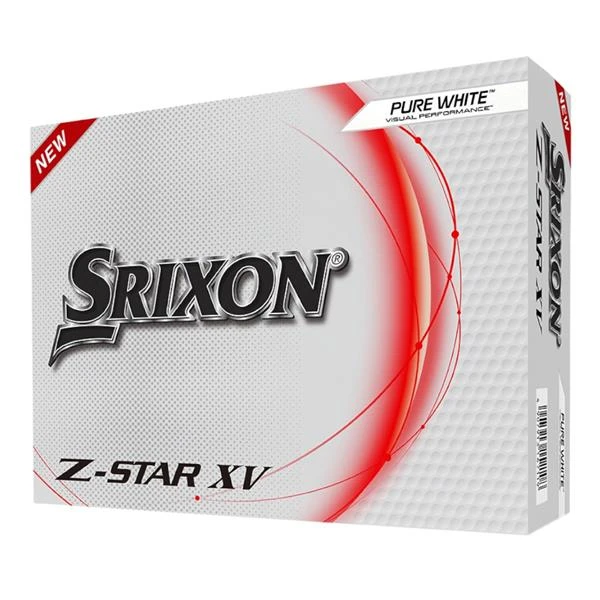 Srixon Z Star XV Golf Balls Dozen Pure White 3 Srixon Z Star XV Golf Balls Dozen Pure White