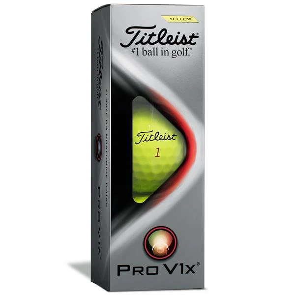Titleist Pro V1X Golf Balls Dozen Yellow 5 Titleist Pro V1X Golf Balls Dozen Yellow - Image 3