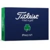 Titleist Shamrock Pro V1 Half Dozen Balls White 1 Titleist Shamrock Pro V1 Half Dozen Balls White -Callaway Sale Store T23D0101002 L