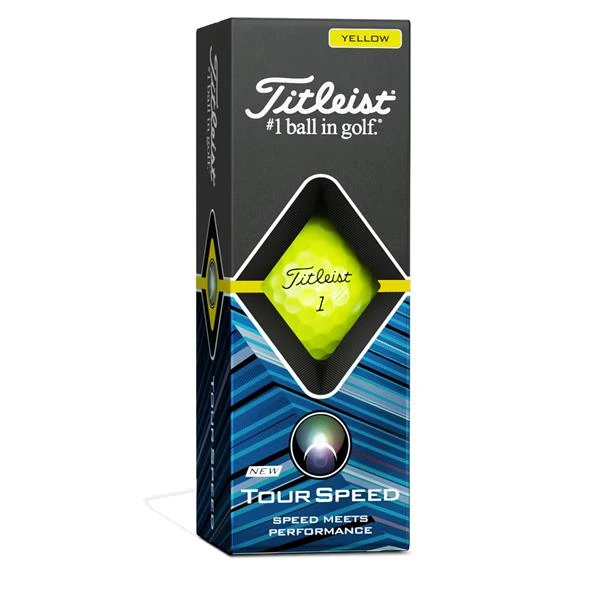 Titleist Tour Speed Ball Dozen Yellow 5 Titleist Tour Speed Ball Dozen Yellow - Image 3