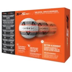 TaylorMade TP5 Pix 2.0 Golf Balls Dozen White -Callaway Sale Store TA21D0103001 2 L