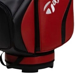 TaylorMade Deluxe Cart Bag Red - Black -Callaway Sale Store TA22A0308001 3 L