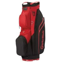 TaylorMade Cart Lite Bag Red - Black