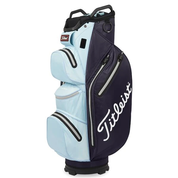 Titleist Cart 14 StaDry Bag Navy Sky Grey 3 Titleist Cart 14 StaDry Bag Navy Sky Grey