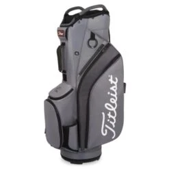 Titleist 14 Cart Bag Charcoal Graphite Black