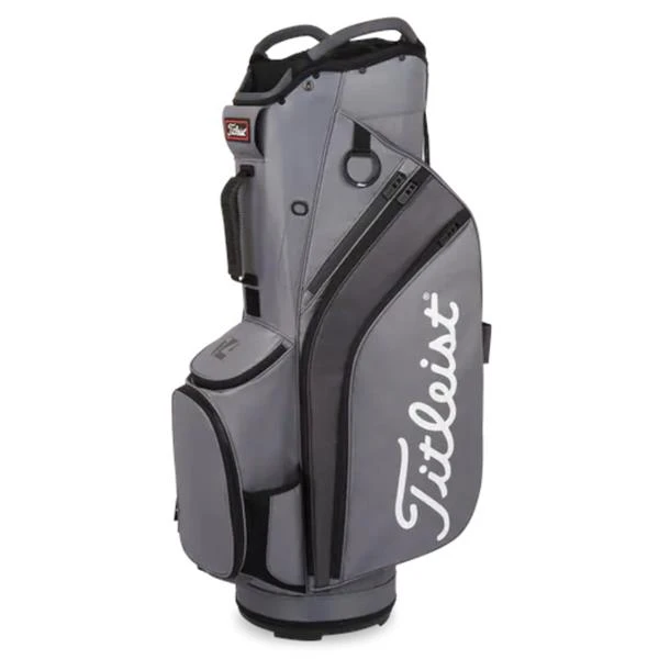 Titleist 14 Cart Bag Charcoal Graphite Black 3 Titleist 14 Cart Bag Charcoal Graphite Black