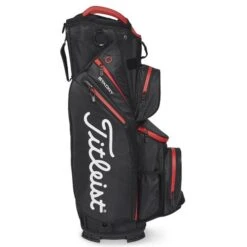 Titleist Cart 14 StaDry Bag Black Black Red -Callaway Sale Store TB23CT9001 3 L