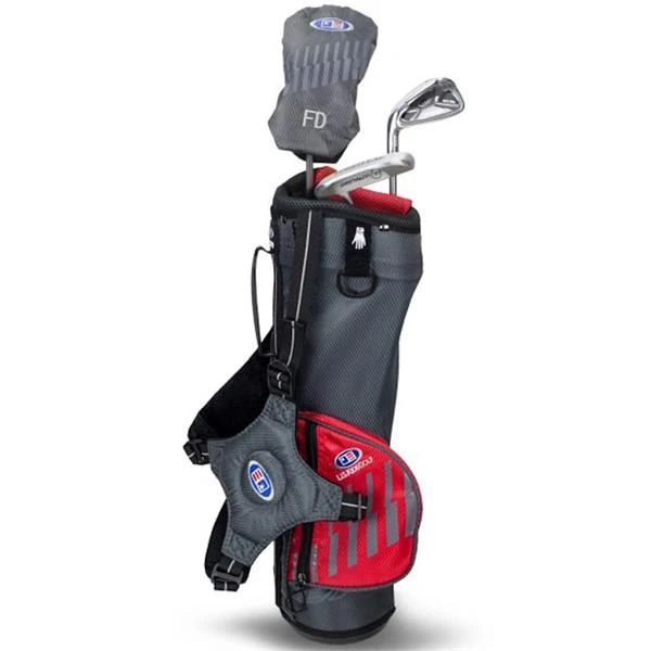 Junior 39" 3 Club Carry Set Left Hand Grey - Red 3 Junior 39" 3 Club Carry Set Left Hand Grey - Red
