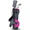 Junior 39" 3 Club Carry Set Left Hand Grey - Pink 2 Junior 39" 3 Club Carry Set Left Hand Grey - Pink -Callaway Sale Store US20C1001004 L
