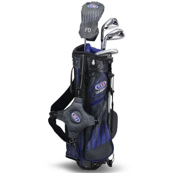 Junior 45" 4 Club Stand Set Left Hand Grey - Blue 4 Junior 45" 4 Club Stand Set Left Hand Grey - Blue - Image 2