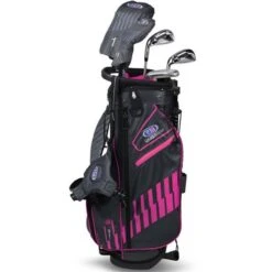 Junior 51" 5 Club Stand Set Left Hand Black - Pink -Callaway Sale Store US20C1005004 1 L