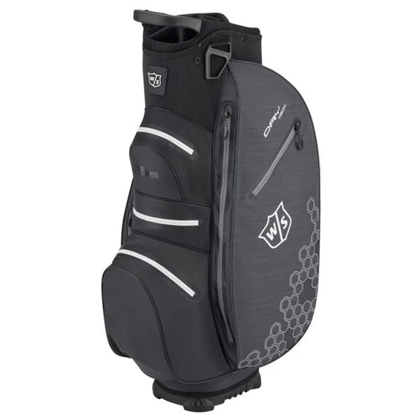Wilson Dry Tech II Cart Bag Black White 3 Wilson Dry Tech II Cart Bag Black White