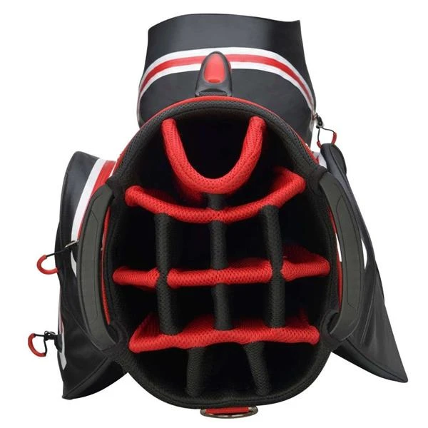 Wilson Dry Tech Lite Cart Bag Red 4 Wilson Dry Tech Lite Cart Bag Red - Image 2